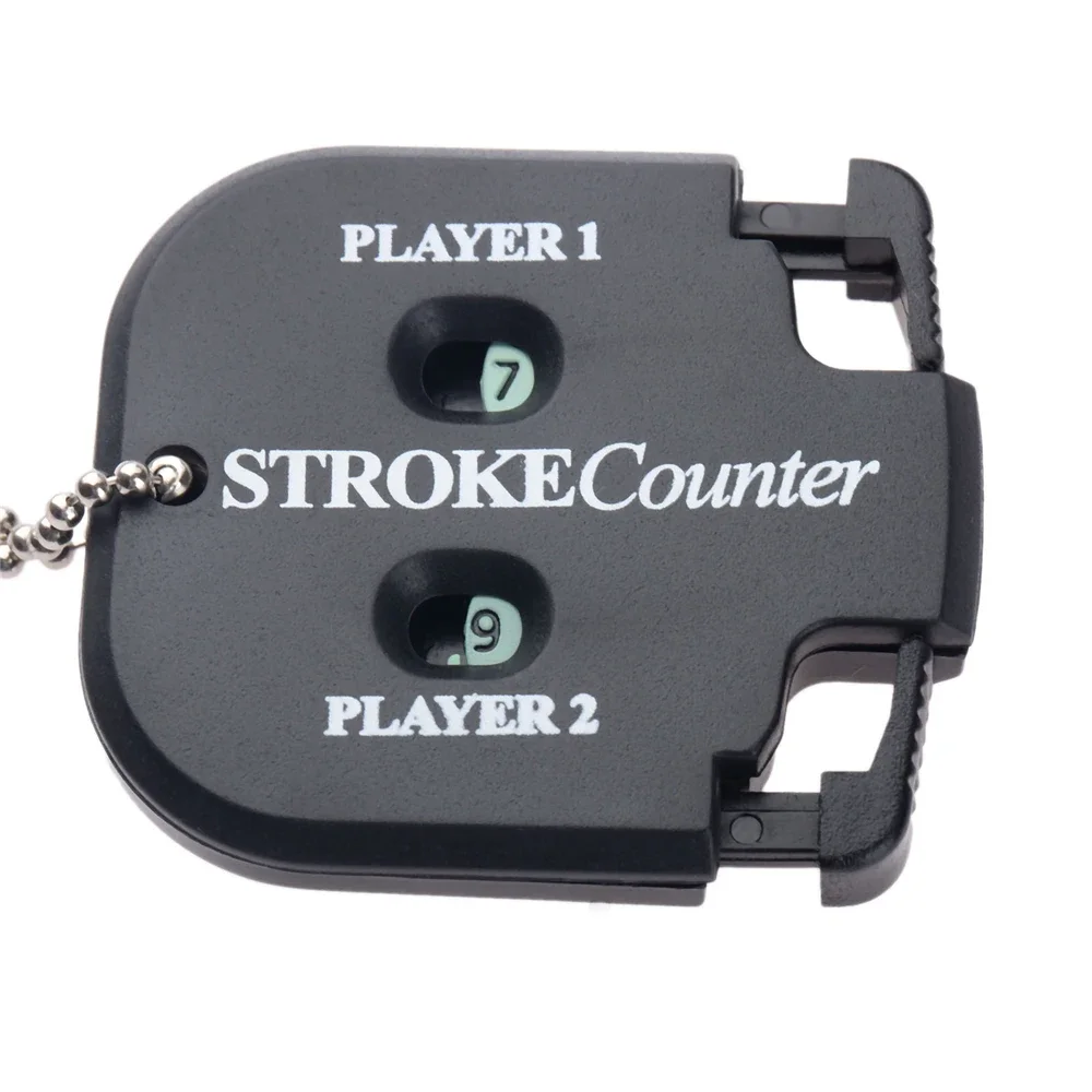 Golf Ball Strike Count Mini Portable Putting Score Counter Double Digit Scorer with Keychain Golf Accessories Golf Training Aid 5