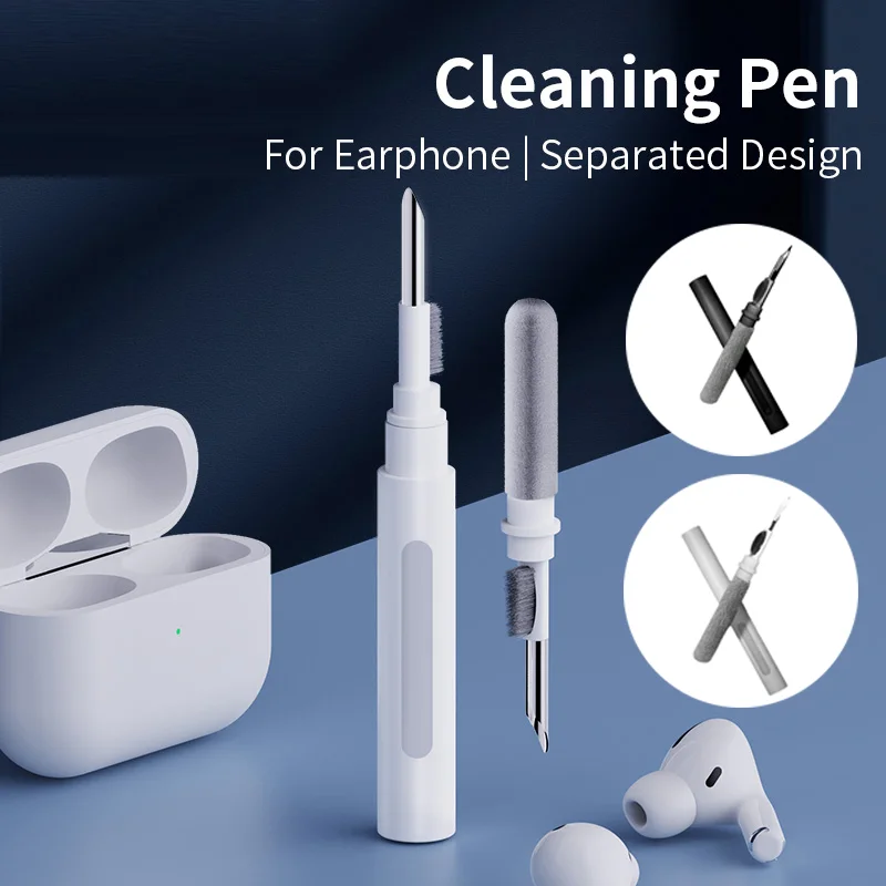 Multifunction Cleaner Pen Tools Earbuds Cleaner Kit Keyboard Cleaning Brush Bluetooth Earphones Case Cleaning Tools for Airpods