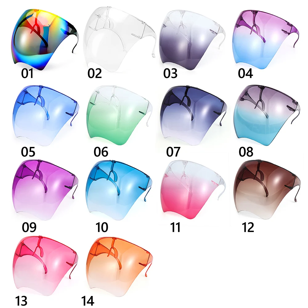 Enhanced UV 400 Anti-Fog Safety Visor Glasses