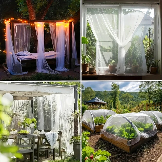 Multi functional, durable, customizable mosquito net roll with wide coverage and easy cutting, perfect for home and outdoor use 5