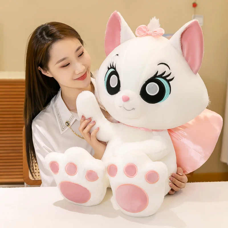 30/60cm Disney Marie Cat Plush Toy Plush Pink Colour Doll Girlish Heart Christmas Present 4