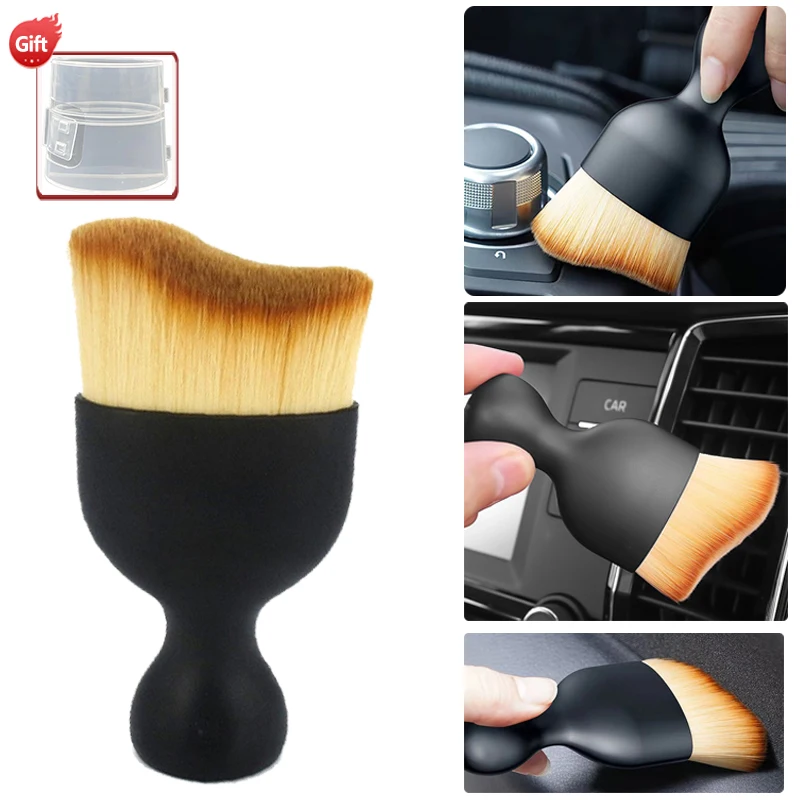 Car Interior Cleaning Tool Air Console Cleaning Brush Air Conditioning