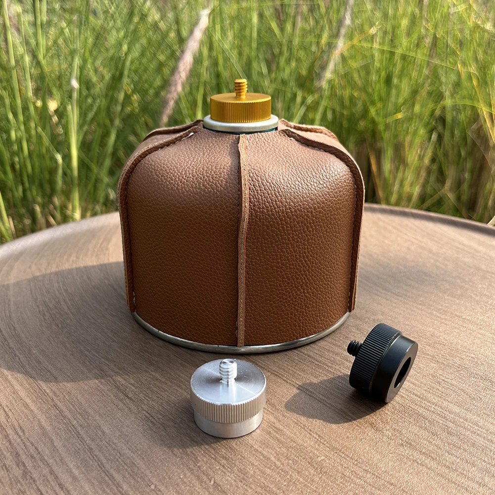 Gas Tank 1/4 Adapter Universal Gas Tank Adapter Lamp Holder Aluminium Alloy Accessories Universal Lantern Holder Stand Connector