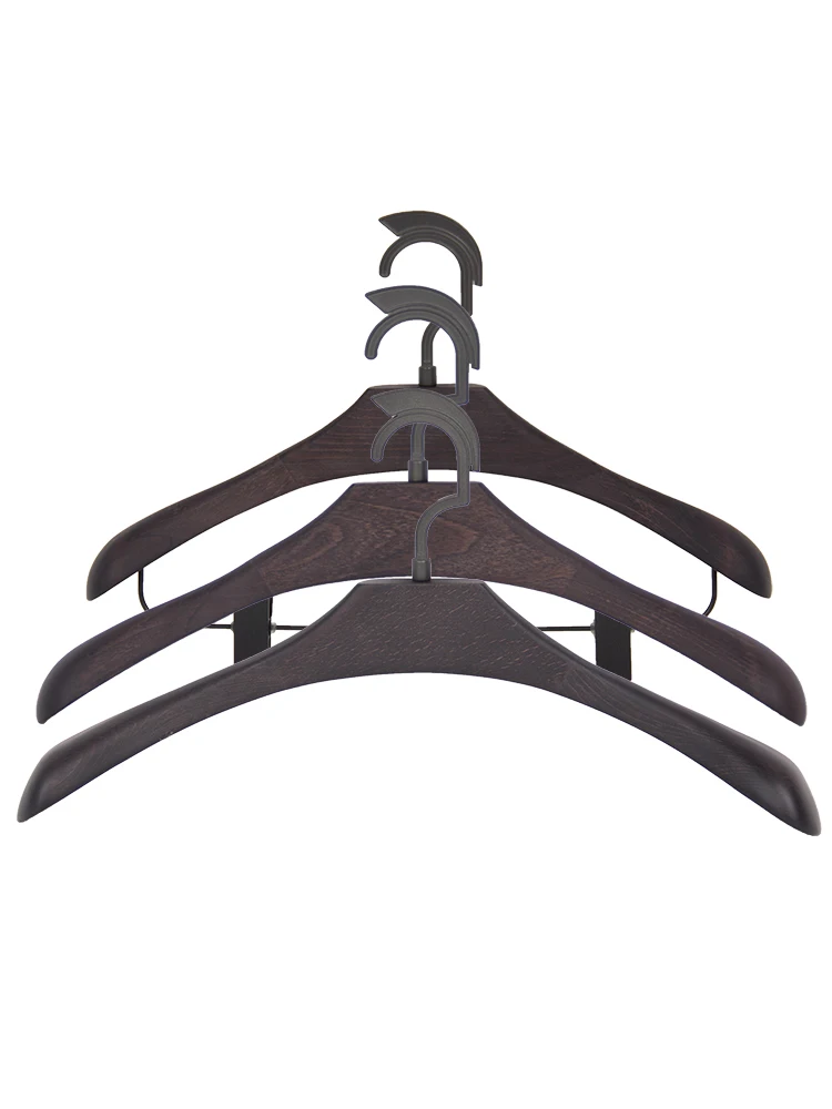 HAY Soft Coat Hangers - 4 Pack Black