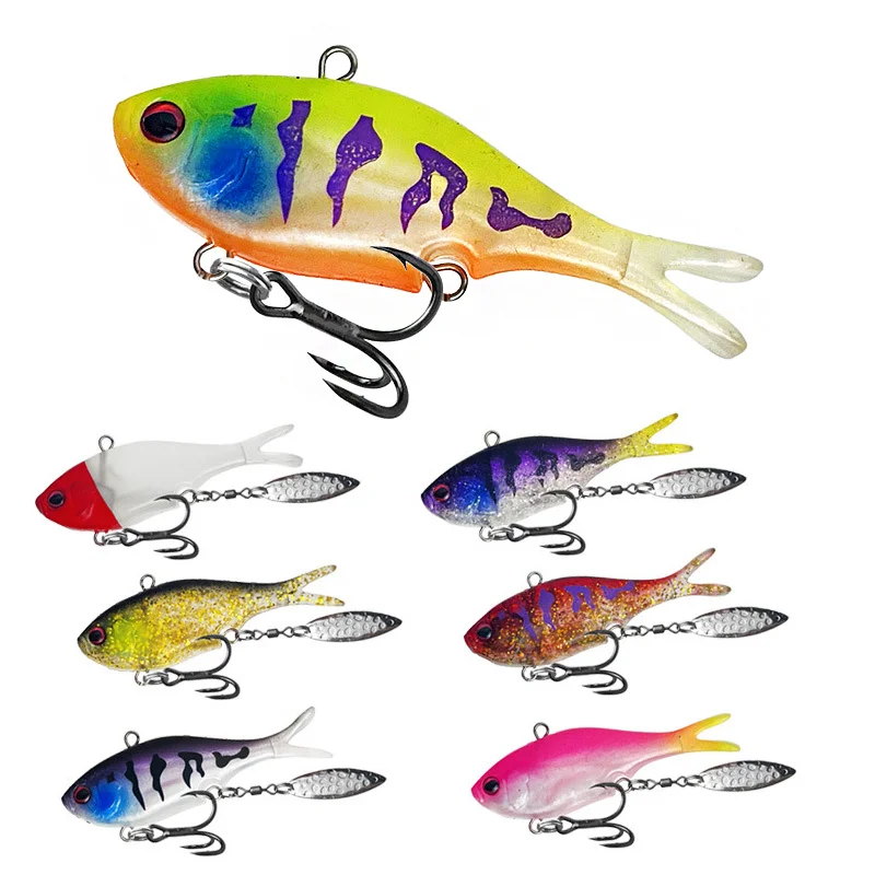 vers de Pêche au Bar, vers Stickbaits Souples 10 Cm Leurre de Pêche à Odeur de Poisson Réaliste Appâts de vers de Terre avec Boîte Drop Shot Worms pour Les Pêcheurs de