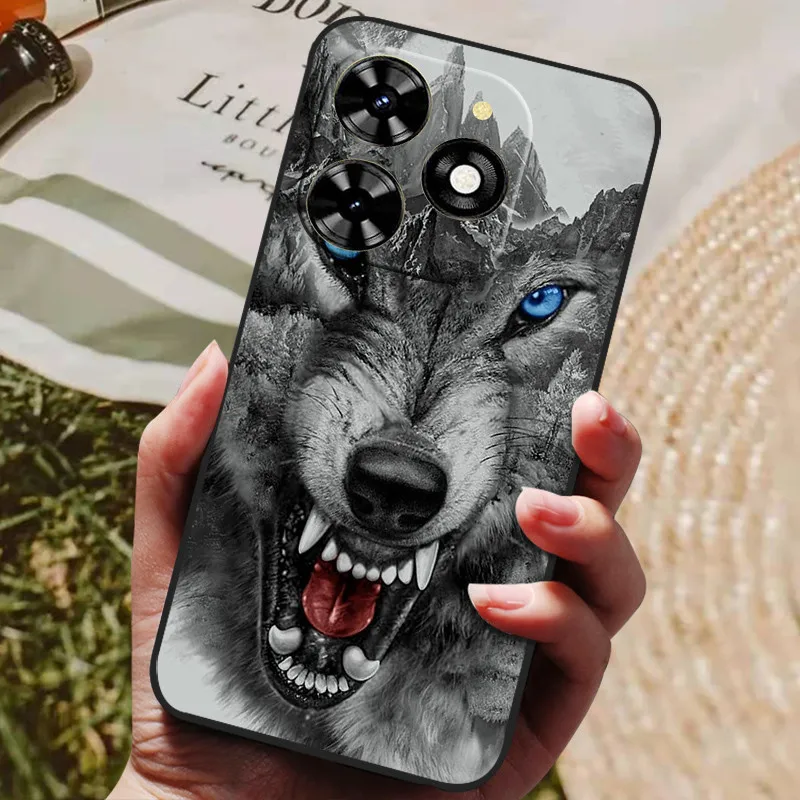 Luxury Silicon Phone Case - Protective Back Cover for Tecno Spark 20 Series