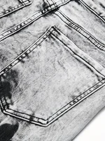 Short en jean slim pour homme, 98% coton, design rétro à la mode, streetwear, cargo, nouvelle collection été 5