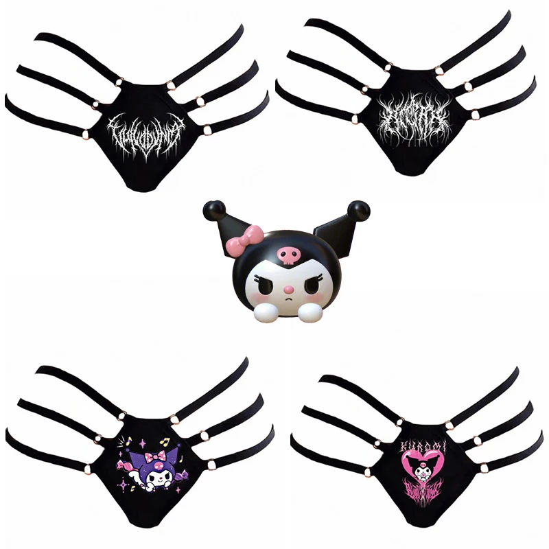 

Sanrio Cartoon Panties T Pants Sexy Briefs Pure Cotton Anime Cartoon Kuromi Cinnamoroll Melody Briefs Underwear Girls Gifts