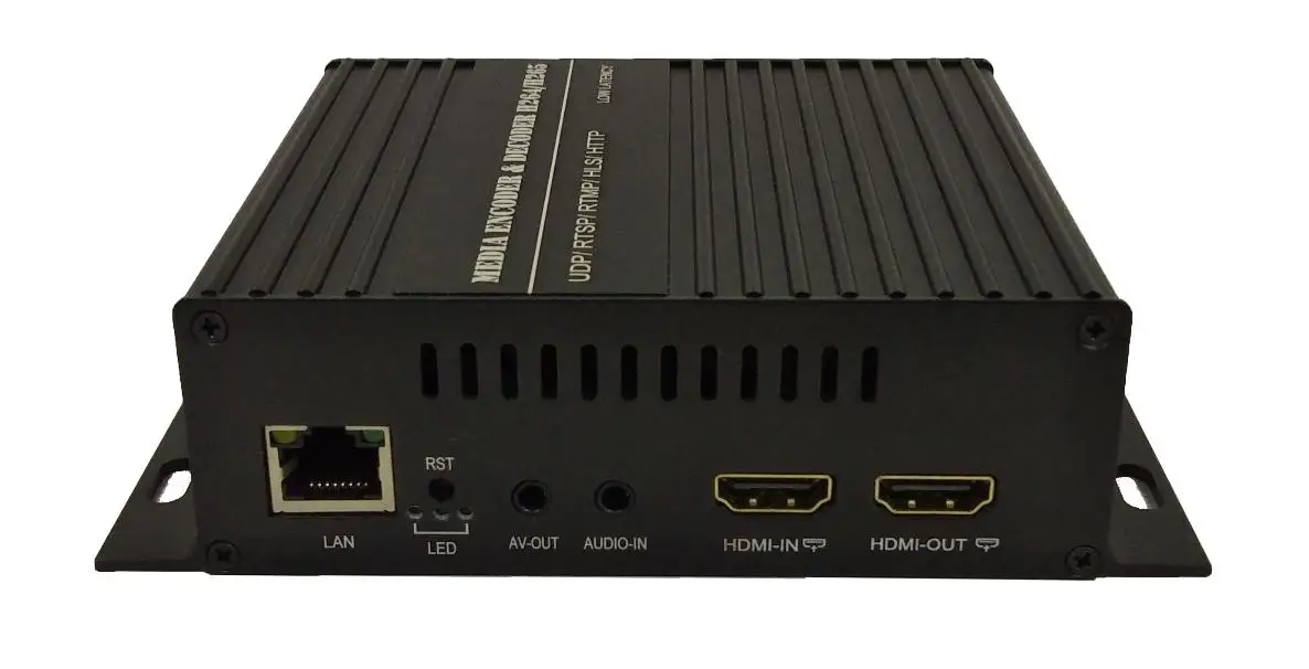 휴대용 HEVC SDI SRT 디코더 IP SDI H.265 H.264 디코딩 스트리밍 상자 OTT 모니터링 시스템 COL-D8201S