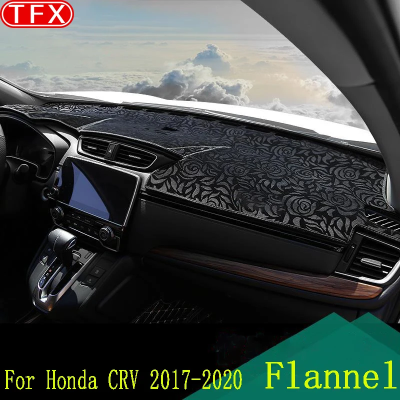 FlannelCarDashboardCoverMatForHondaCrvCrVRw20172021Avoid