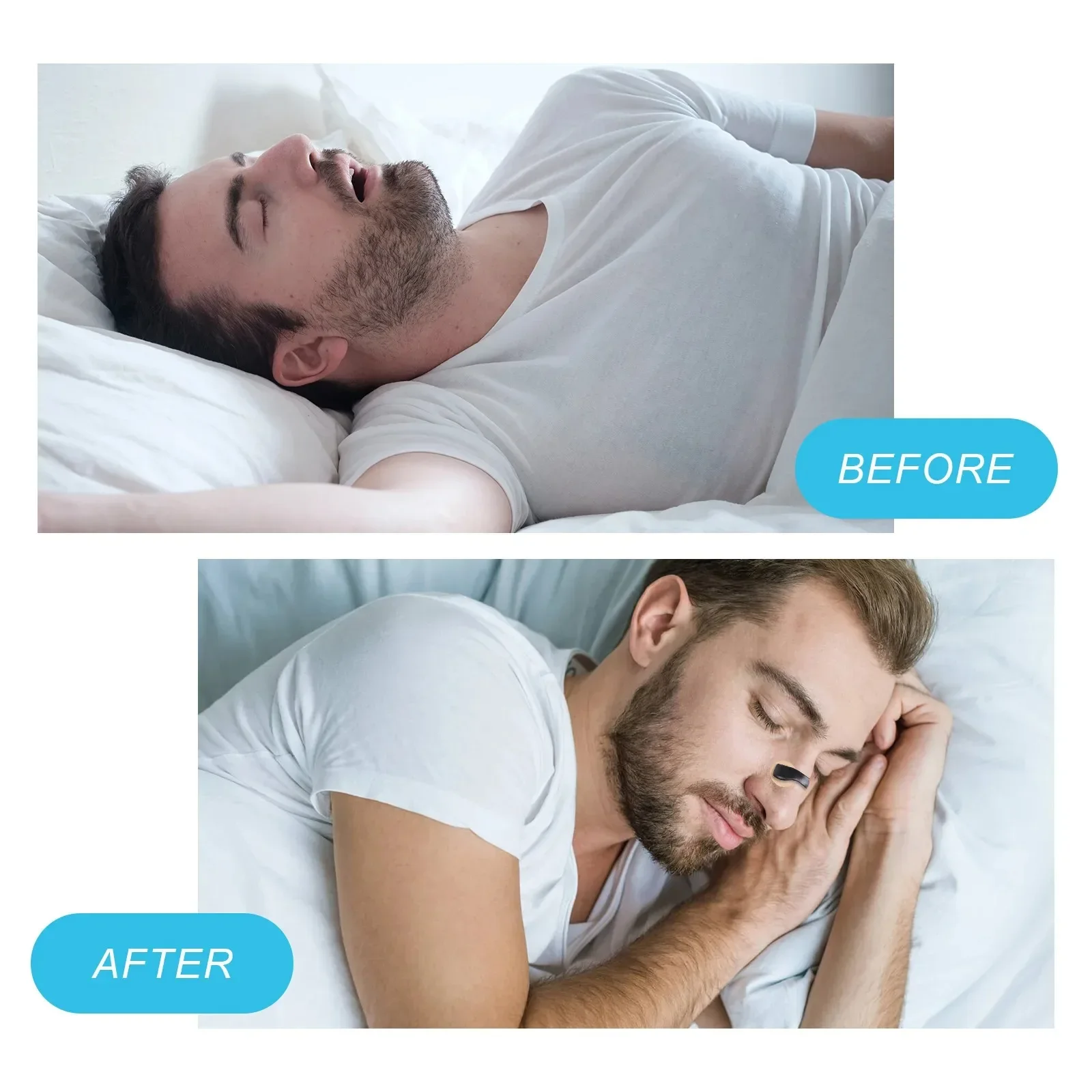 30 Days/Box Nasal Breathing Dilators Starter Kit Magnetic Nose Strips Increase Sports Air Intake Improve Sleeping Reduce Snoring 3