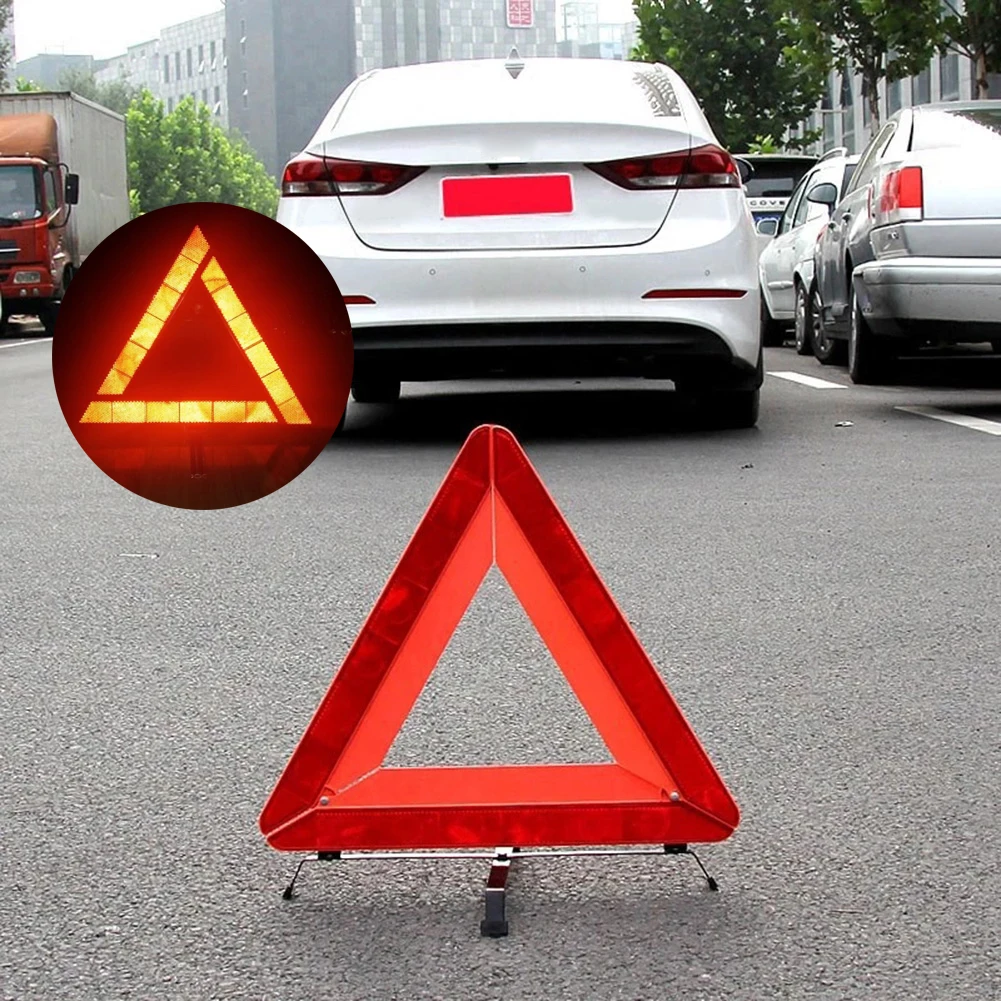 AliExpress Warnung Auto Notfall Zusammenbruch Zeichen Sicherheit - Gefahr reflectante Stativ Reflektierende Rot Stop Dreieck Gefaltet Reflektor Auto