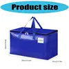 6Pcs Heavy Duty Large Moving Bags Storage Toted for Space Saving,Fold Flat 6