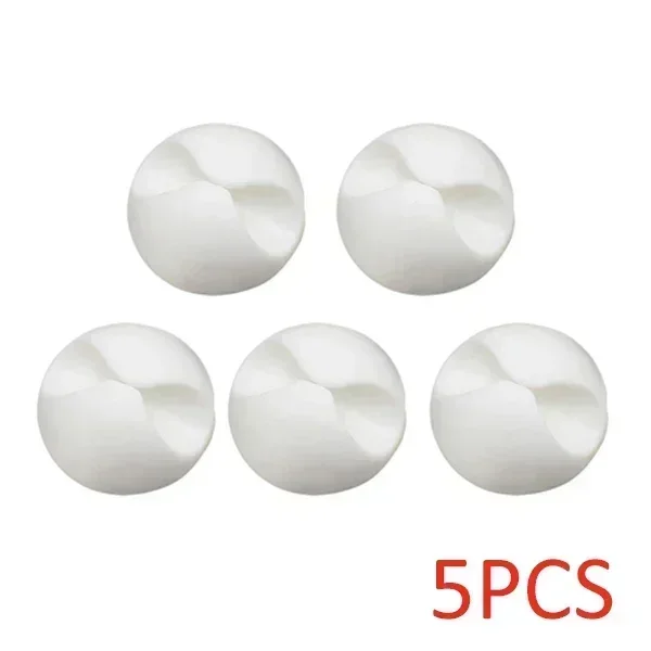 5pcs white