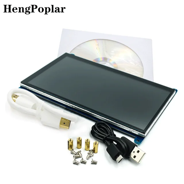 Écran Tactile Portable Ultra HD 1024x600, Panneau LCD TFT 7 Pouces, Mini  PC, Moniteur HDMI, USB, Sans Support de Pilote, Raspberry Pi - AliExpress