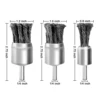 1PC 0.8" 1" 1.2" Knotted Wire Wheels Brush for Drill,1/4 Inch Arbor,Wire Brush for Rust,Corrosion,Paint Removal 1