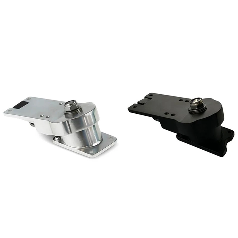 

Top!-2Pcs Arrival Surf Skate Trucks Alloy 7-Inch Land Surfboard Skateboard Bracket Base Black C7 Bridge Spring Bracket