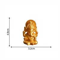Elephant Statue For Home Decor Decoration Spiritual Decoration Gold Ganesha Statue Yoga Enthusiasts Indian Culture