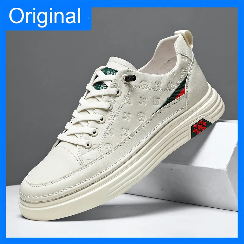 Men Casual Shoes 2026 Autumn New Durable Comfortable Street Walking Shoes Soft Soles Anti Slip Versatile Board Shoes for Mens - 6