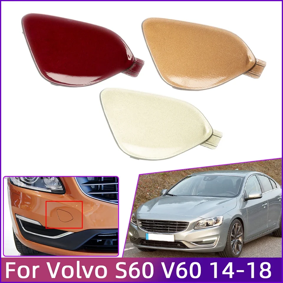 Couvercle De Crochet De Remorquage Avant Pour Volvo S60 S60L V60 2014-2018 - Plastique ABS, Référence 39820294/31323839 - 7