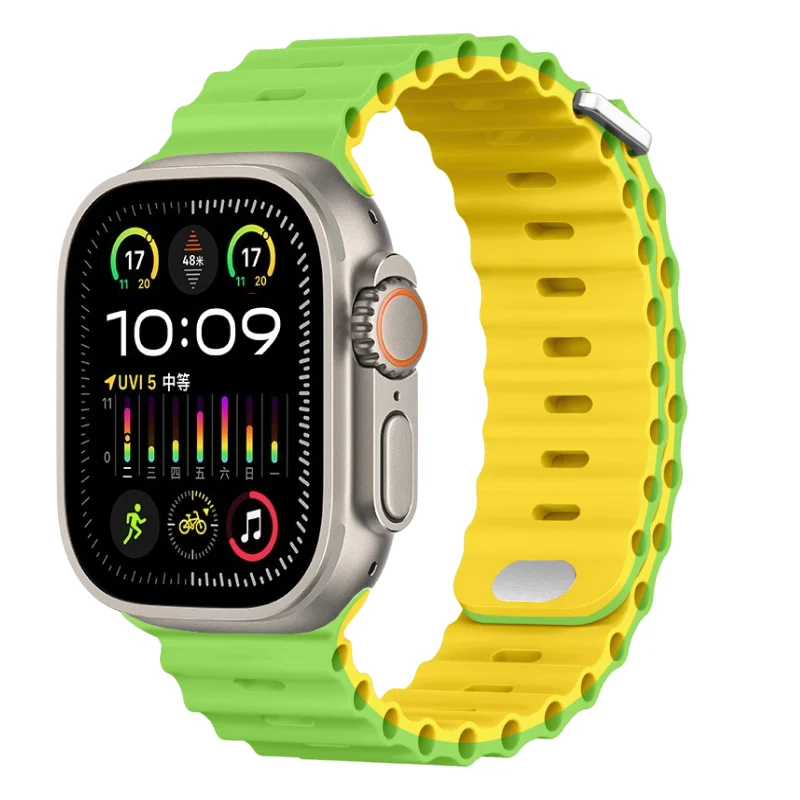 Breathable Silicone Strap for Smartwatch - Multiple Sizes