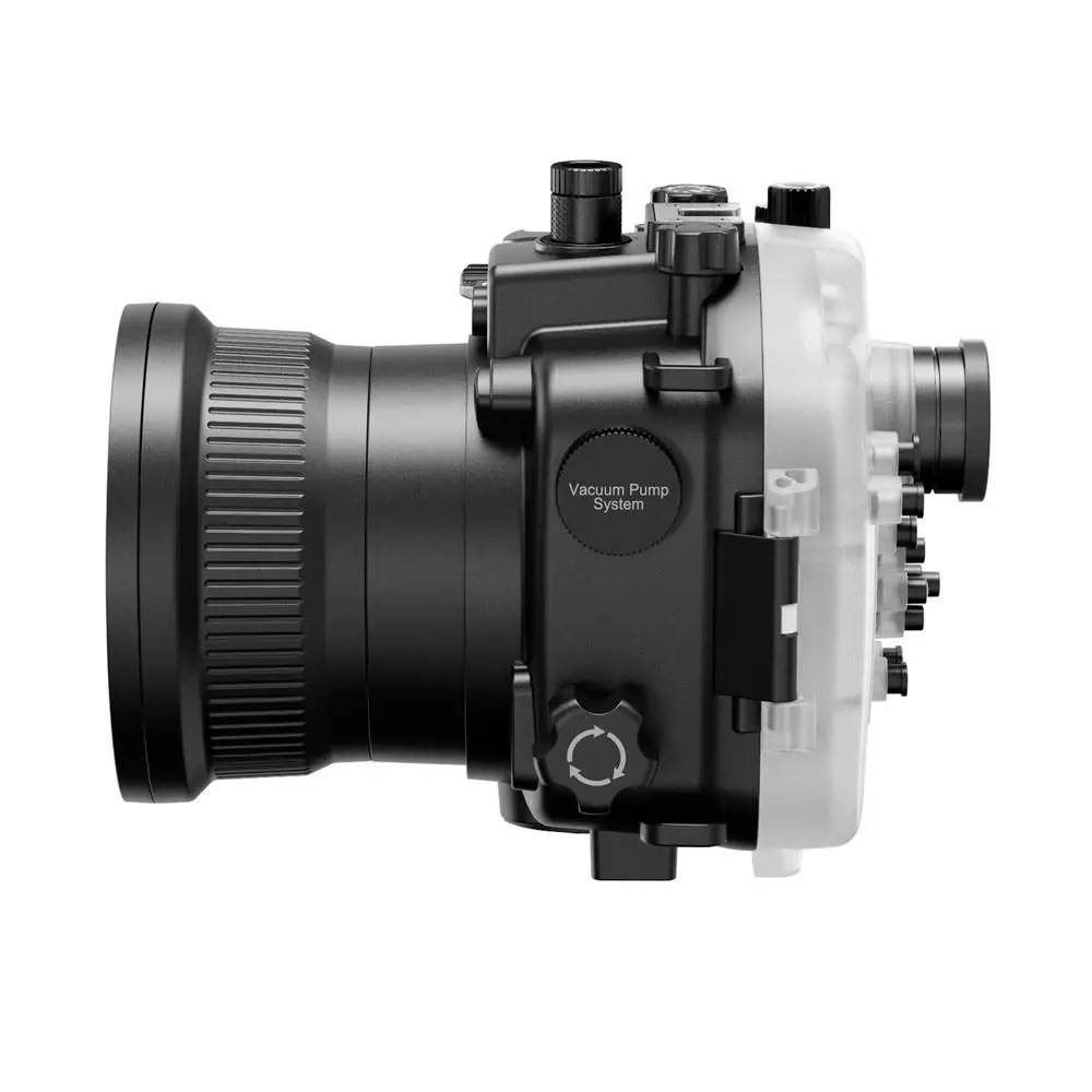 Seafrogs 40M/130FT Underwater Camera Housing Diving Case For Sony A7R III PRO Wi