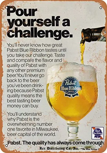 

Metal Sign - 1976 Pabst Beer - Vintage Look