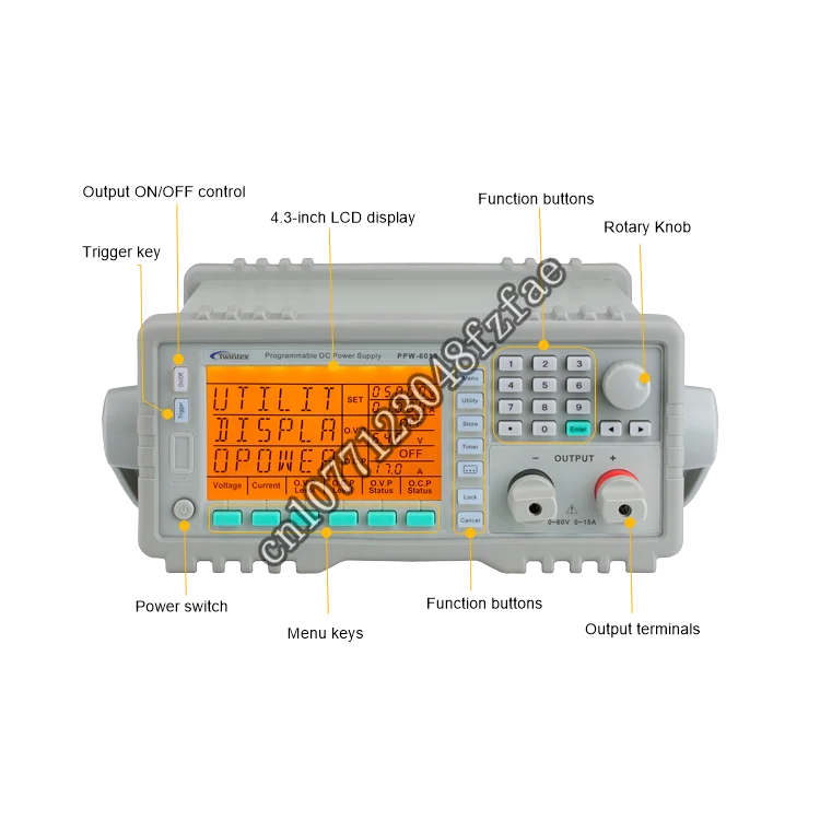 PPW-3030 High Precision 1mV1mA Programmable Switch Mode Laboratory Adjustable 30V 30A dc power supply