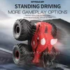 All Terrain Off Road Remote Control Electricity Dinosaur 360° Degret Rotating Larger Wheels Climber Spray Stunt RC Car Kids Toy 3