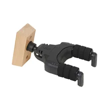 

Auto Locking Guitar Wall Hanger Wall Mount Display Acoustic Electric Guitar Non-slip Holder Stand Musical Instrument Accessories