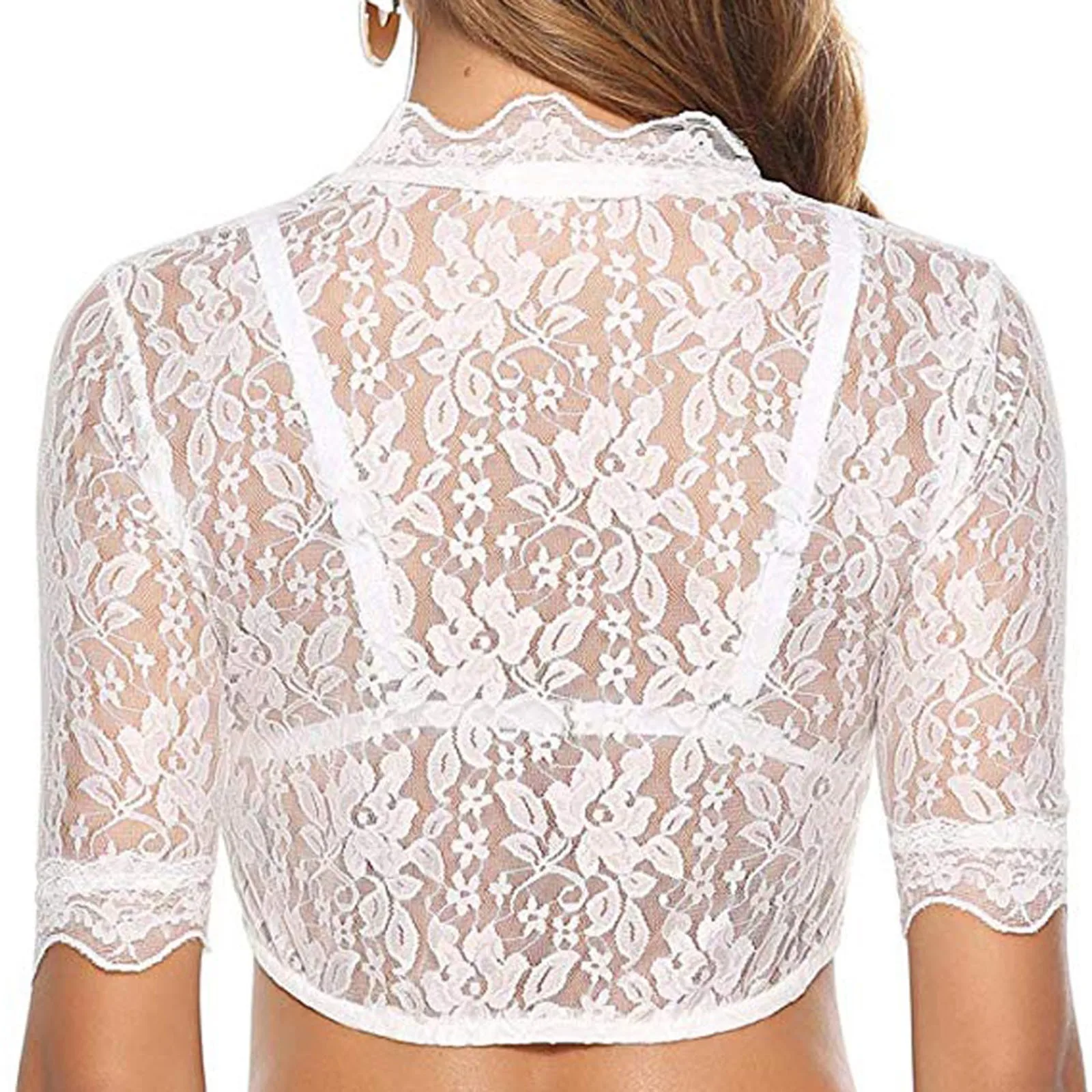 Women'S Dirndl Blouse Lace Dirndl Elegant Sexy Tops Bavarian Oktoberfest Costume Blouse For Women Short Female Sexy Tops