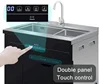 Cost-effective Home Smart Touch Screen Built-in Cabinet Freestanding Dishwasher With Sink 5