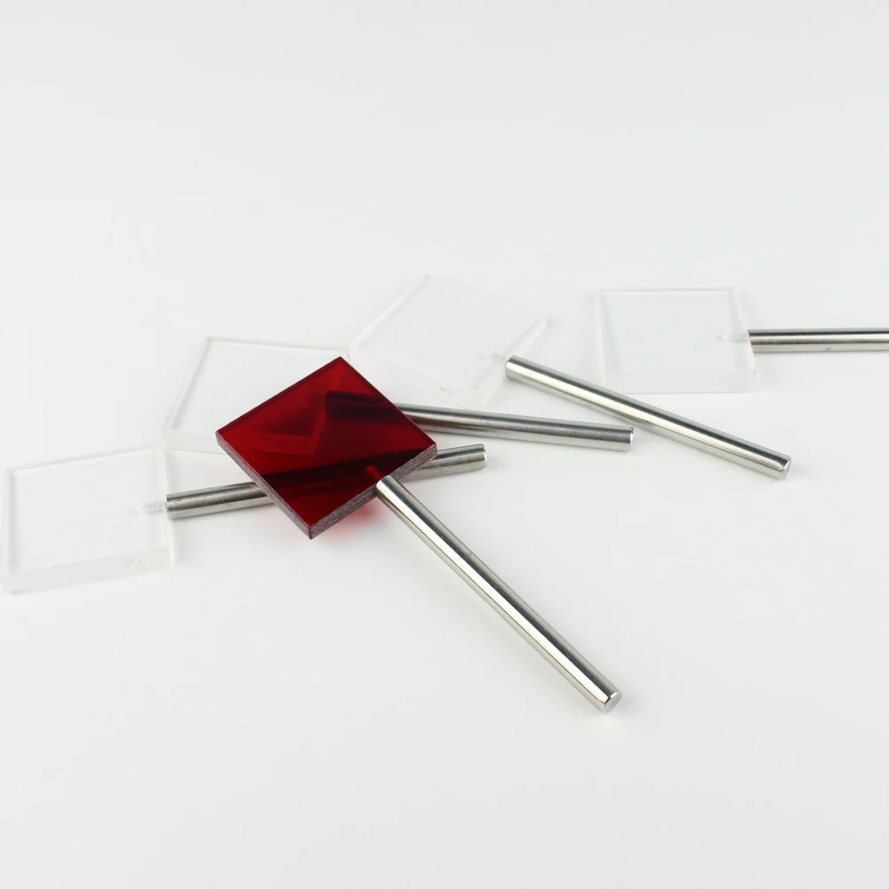 LS22 Ophthalmic Prism Set Optical Loose Prism Stainless Steel Handle Aluminum Box