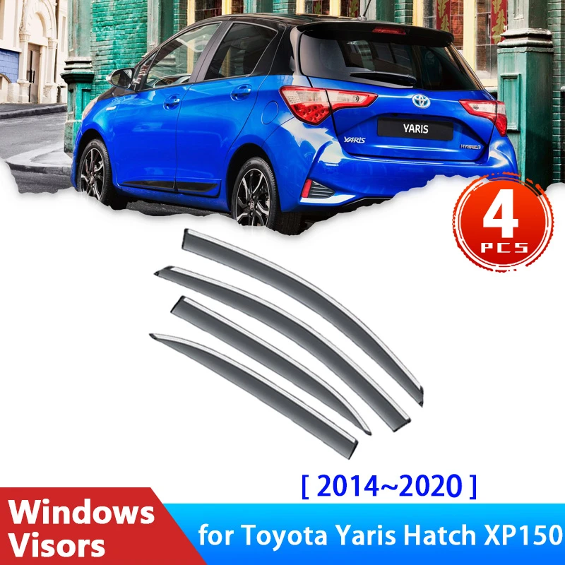 Deflectors For Toyota Yaris Hatchback Xp150 Cross 20142023 Accessories