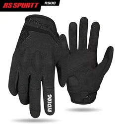 Breathable Anti - Slip Touchscreen Riding Gloves - XXL (Black)