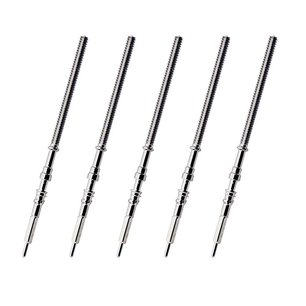 Premium Stainless Steel Watch Stem Crown Kit for Movement Watches - Multi-Pack Options Available