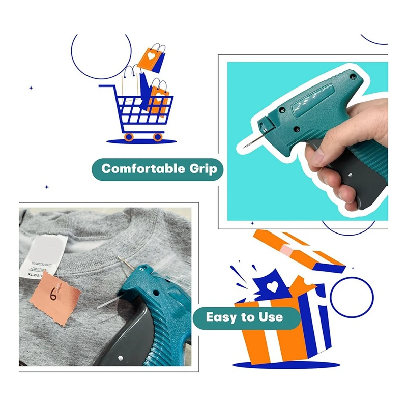 Tagginggun Kit With Hard Storage Case, Tagginggun For Clothing, Standard Retail Pricemicrostitch Attacher For Clothes