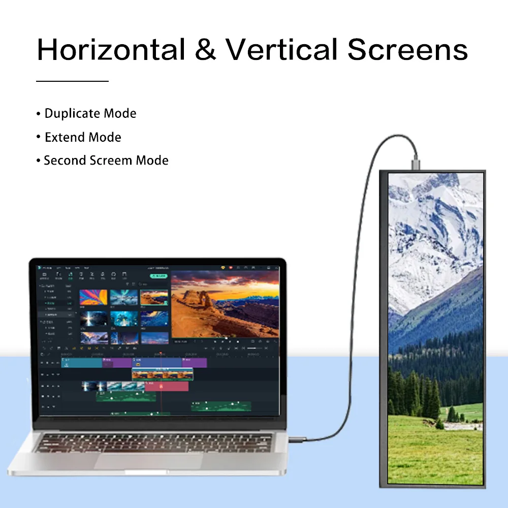 LESOWN  ̵  Ÿ ޴ , 12.7 ġ, 120Hz, 2880x864 HDMI, USB C, IPS ӿ  , Aida64 ƮϿ