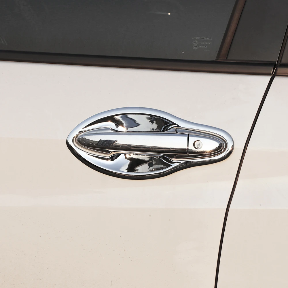 Chrome Front Door Bowl Cover Protector Trim