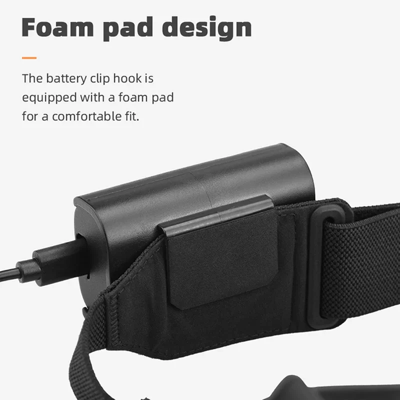 Câble chargeur batterie DJI Avata Goggles 2 + Support fixe