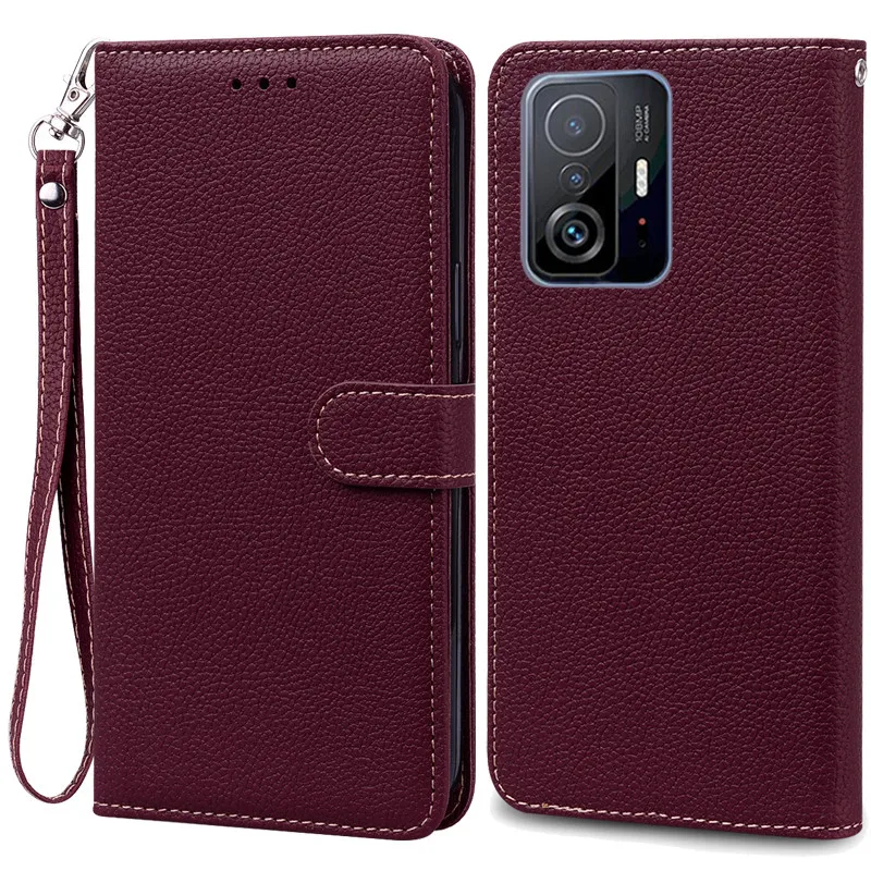 Leather Wallet Flip Case - Elegant Cover