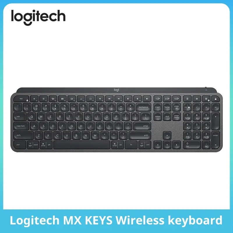 MX Keys Wireless Bluetooth Charging Keyboard Smart Backlight High-end Business Comfort Office Ultra-thin Portable