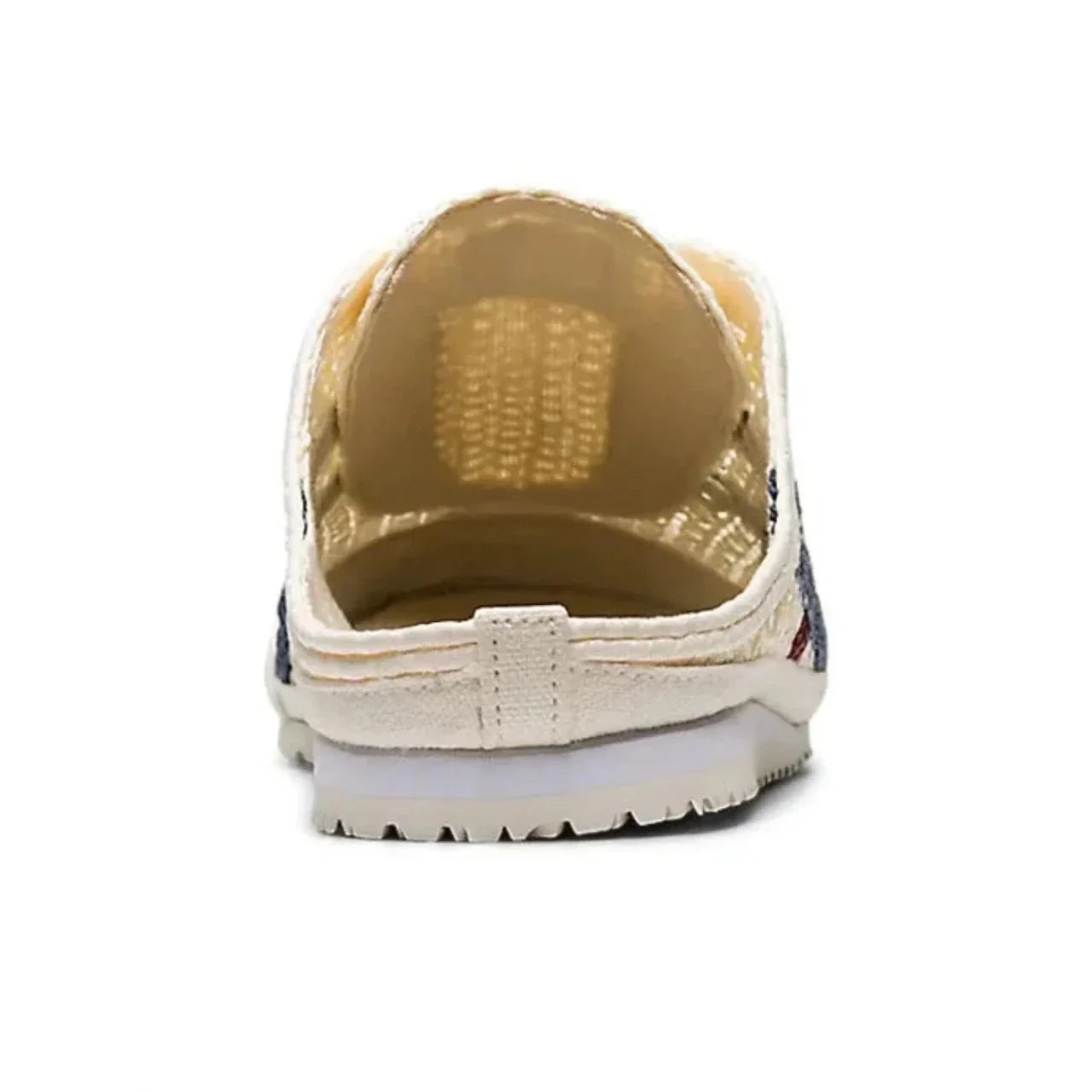 Low Top Semi Slippers Onitsuka Tiger Sabot Unisex Black Lightweight Low-Top Half Slippers