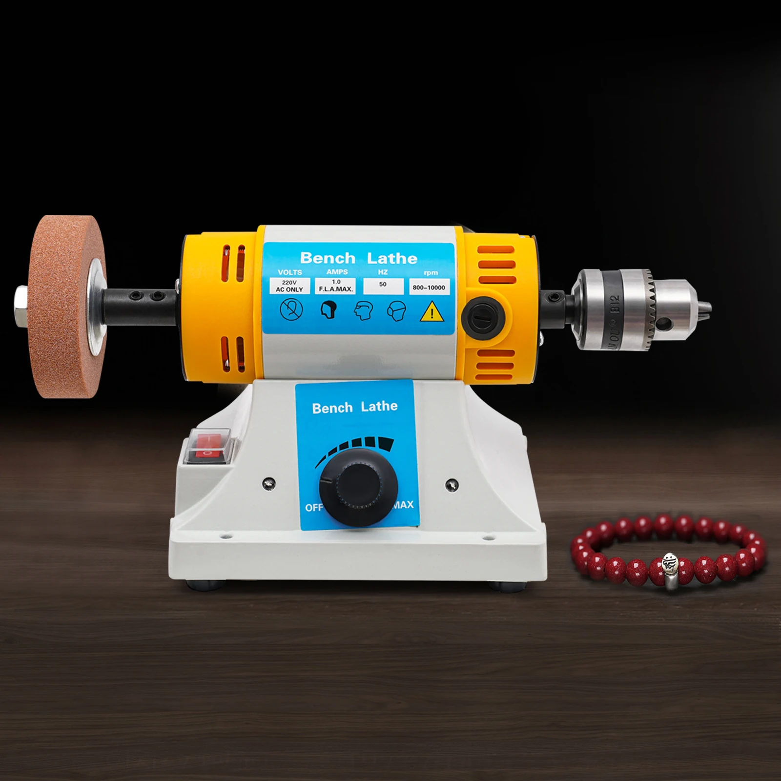 MultiFunctionBenchtopPolisherGrinderBenchBufferPolishingMachine
