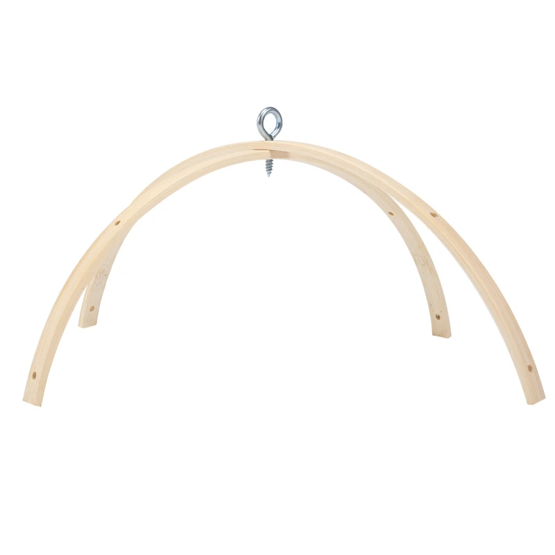 DIY Wind Chimes Accessories Kit For Making Baby Crib Mobile Wind Chime,Crib Bed Wood Mobile Hanger 4