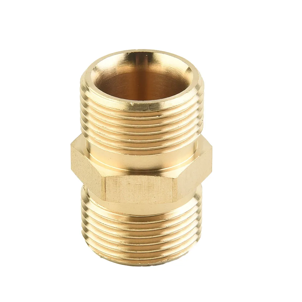

Pressure Washer Hose Extension Coupling Adapter Copper M22 Male Female Hose Coupling Adapter Accessories