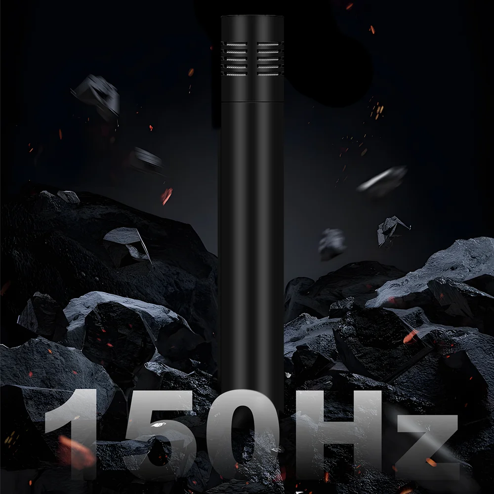 C02 One Pair Pencil Condenser Microphone Small-Diaphragm Suspension with Clip Piano Recording Mic Instrument Record Pencil Type