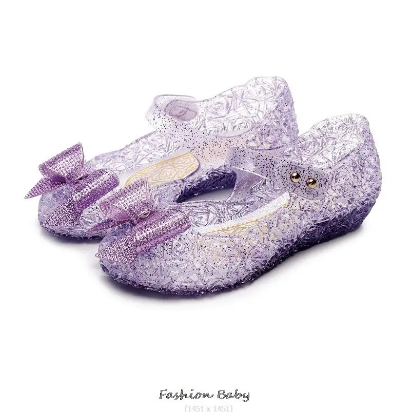 New Big Girls Fashion Roma Sandals Plain Color Children Classical Flat Jelly Shoes Baby Soft Beach Shoes Summer