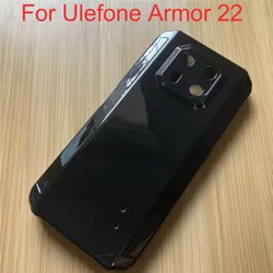 Matte Soft Silicone TPU Shockproof Phone Case in Slim Design for Ulefone Armor 22 (Black)
