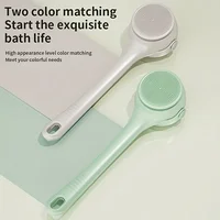 Hot Selling USB Electric Long Handle Silicone Bath Brush Electric Rotating Body Shower Cleaner Brush for Body with 4 Brush Heads 3